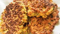 Corn Fritters with Cheese