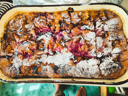 Baklava with Cherries and Yogurt
