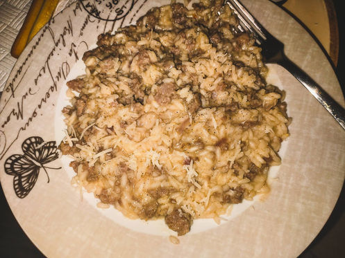 Quick-risotto-with-Sausage