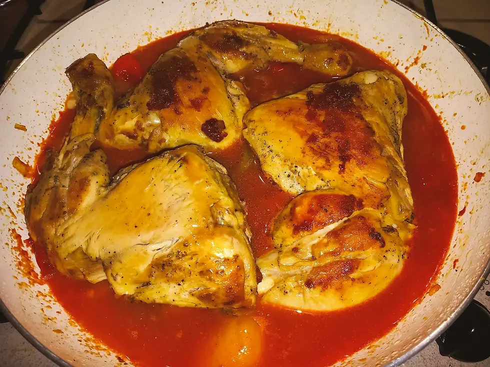 Chicken-Drumsticks-and-Thighs-In-a-Vegetable-sauce