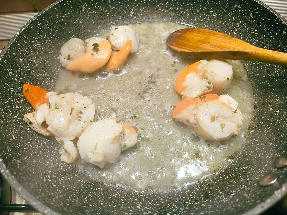 Pan-fried-Scallops