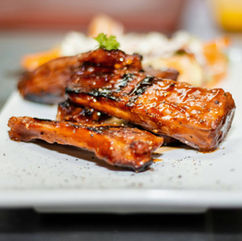 Fried Pork Ribs in Sauce