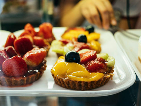 Mini Tart with Fruits