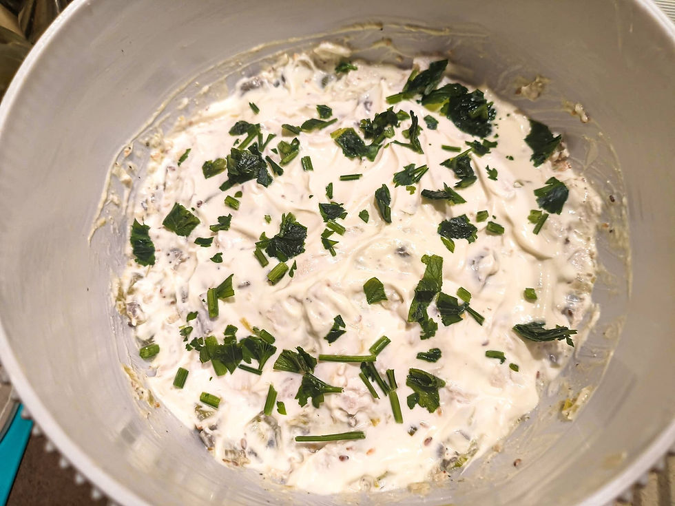 Chicken-Salad-with-Mushrooms