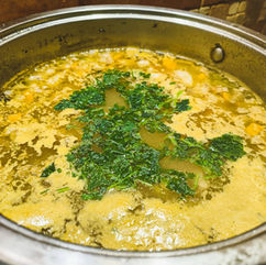 Lamb Soup on Serbian Way