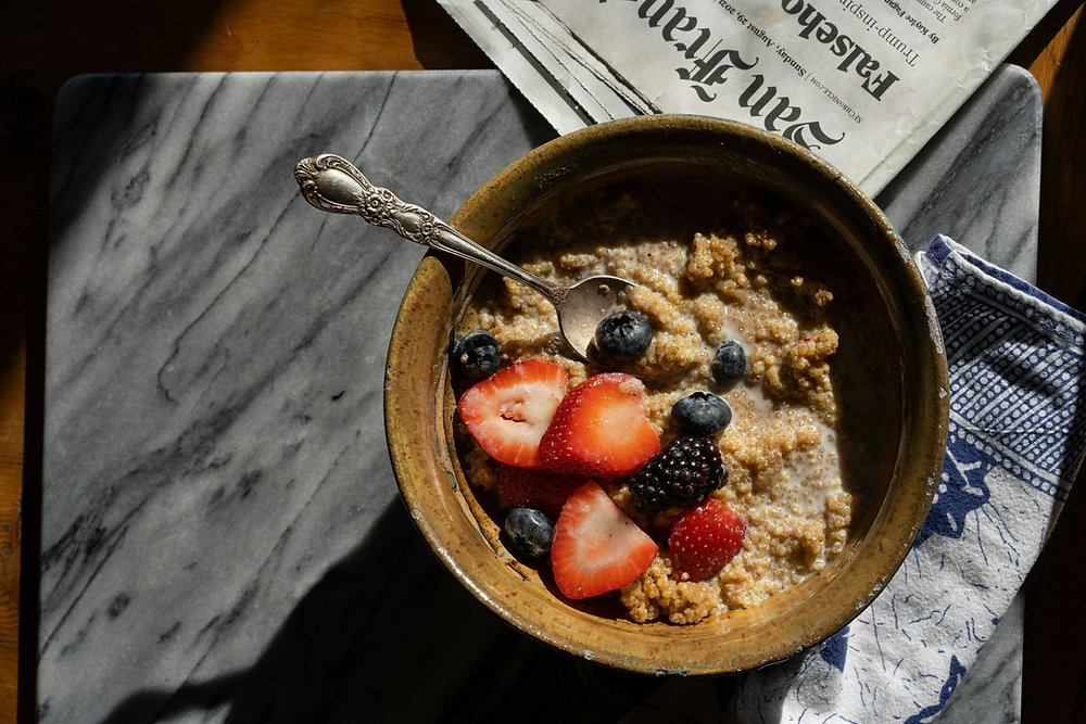 Healthy Breakfast of Quinoa