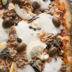 Pizza with Tuna