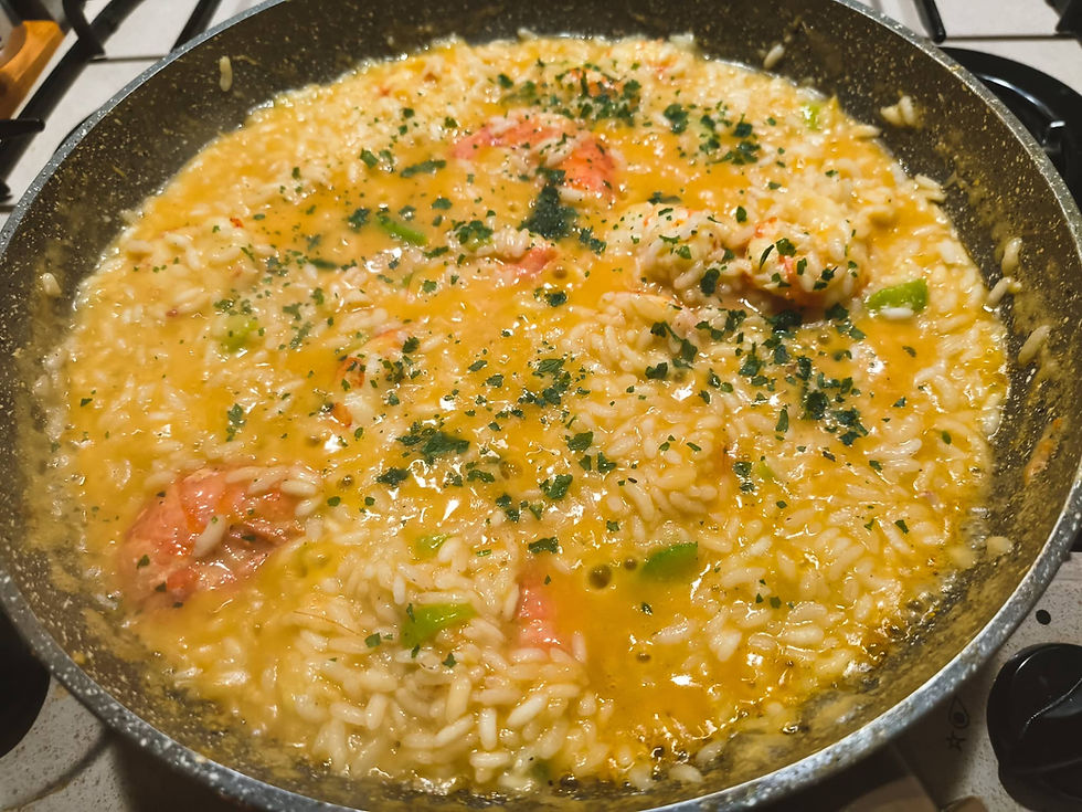 Creamy-Risotto-with-Shrimps-and-Zucchini 