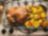 Roast Chicken in the Oven with Potatoes and Carrots