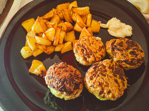 Zucchini-meatballs