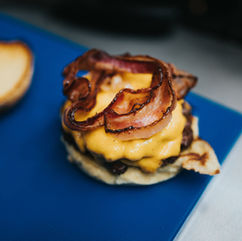 Buns Filled with Cheese and Bacon