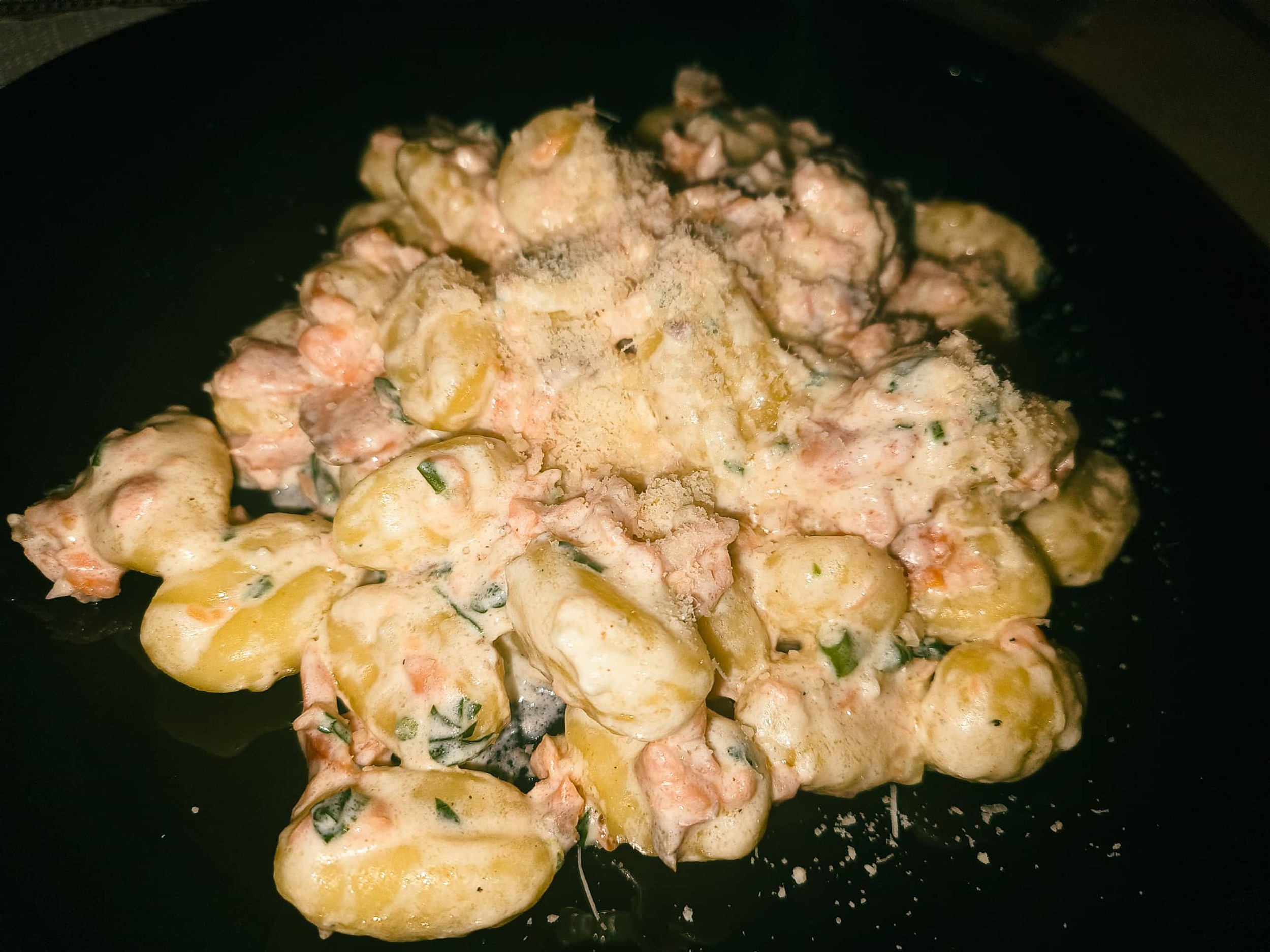 Creamy Gnocchi with Salmon