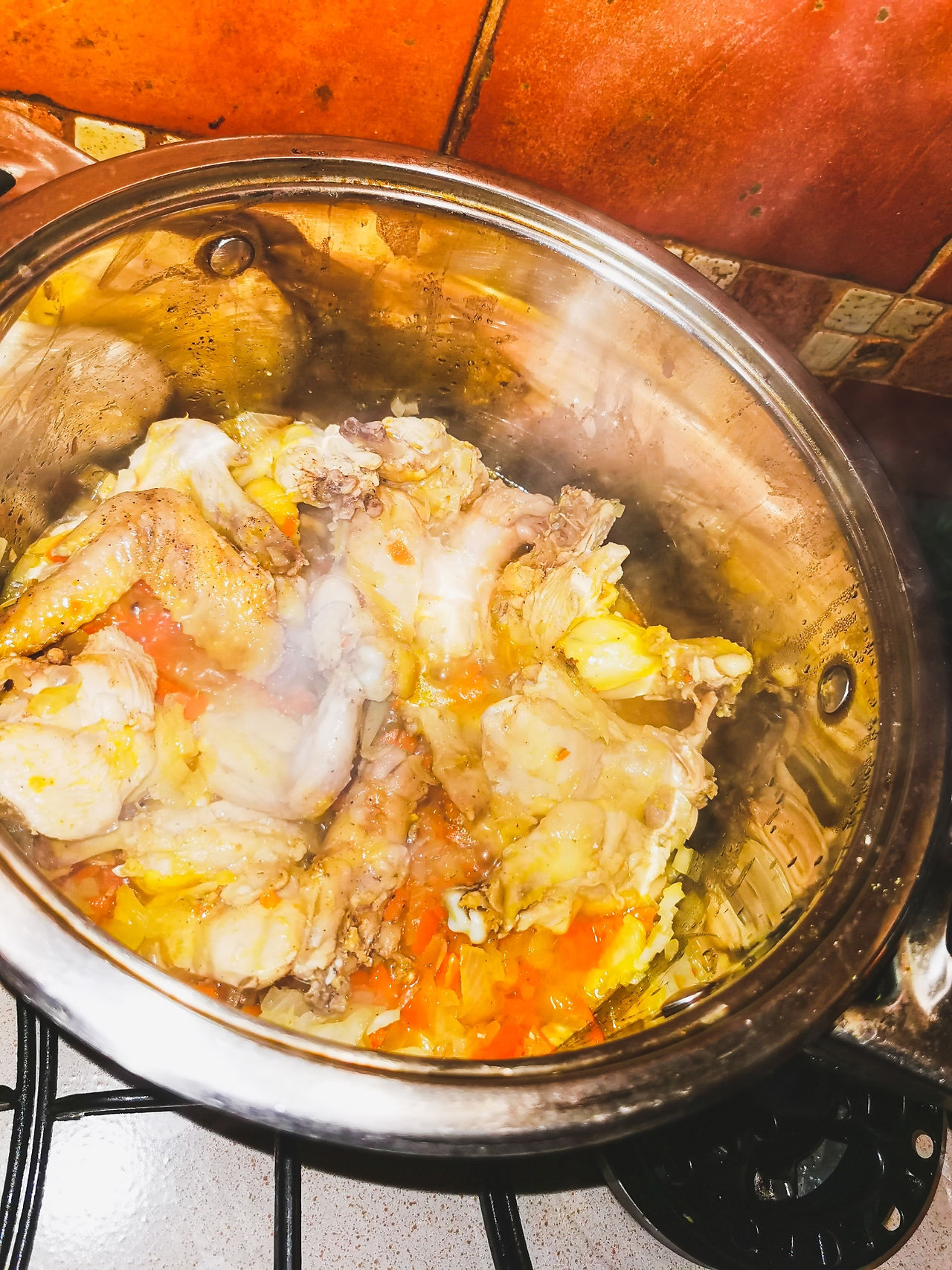 chicken meat stew