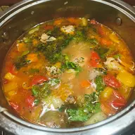 Delicious-Chicken-stew-Paprikash-without-Flour-or-Dumplings