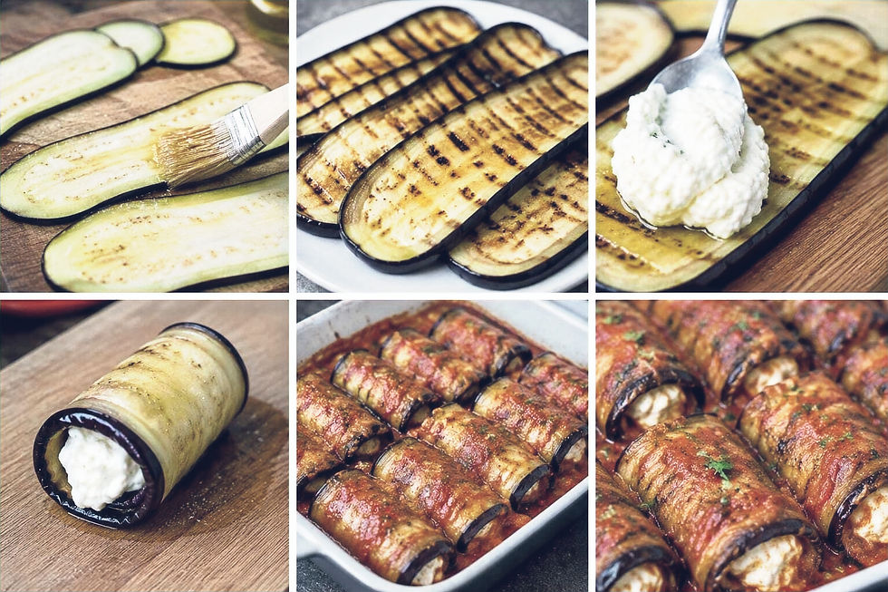 Grilled-Eggplant-Rolls-in-Oven-Lena