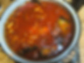 River Fish soup with fish Roe