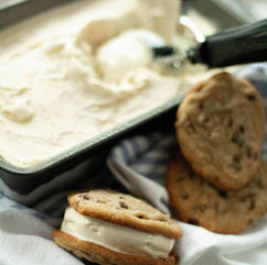 Cookie Dough Ice Cream Sandwiches