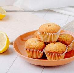 Muffins with Corn Flour and Yogurt