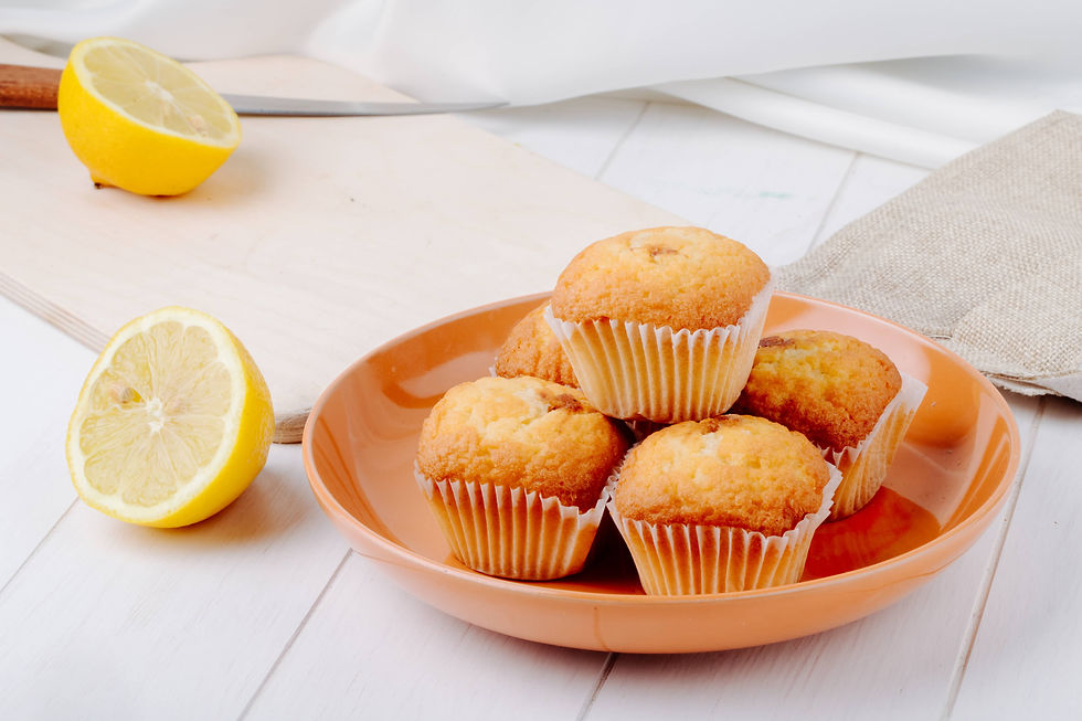 muffins-with-corn-flour-and-yogurt