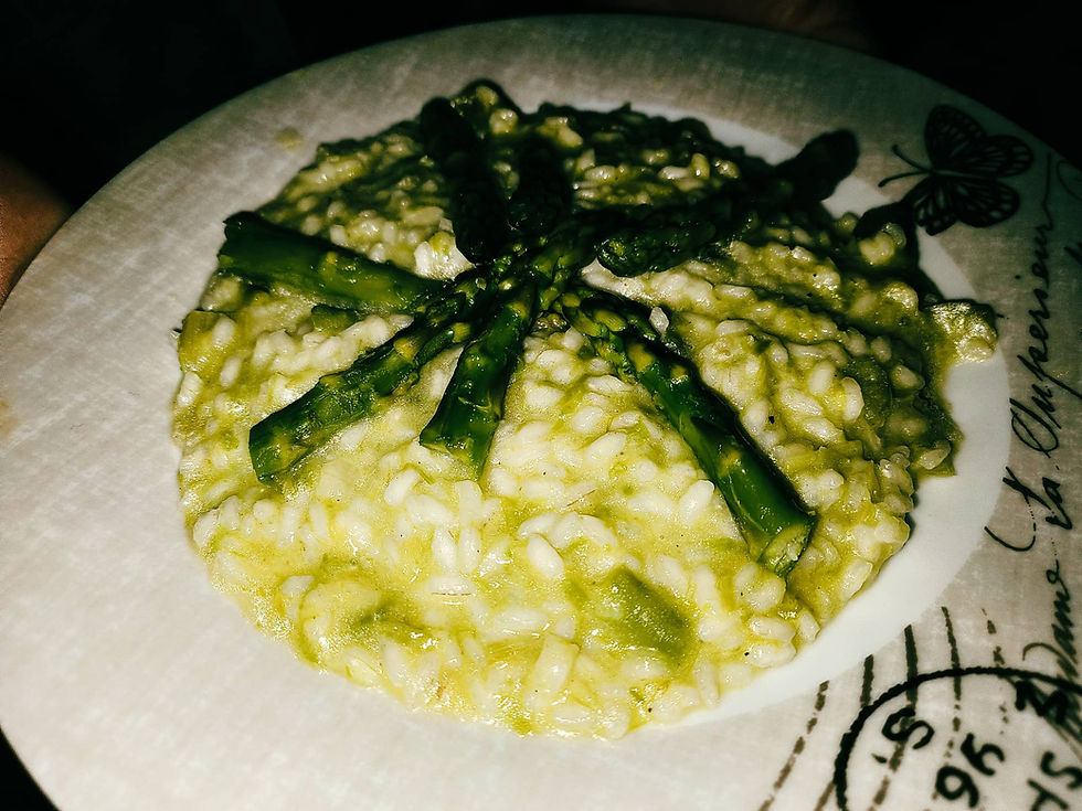 Asparagus-Risotto