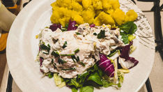 Chicken-Salad-with-Mushrooms