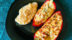 Roasted Peppers with a wonderful Filling