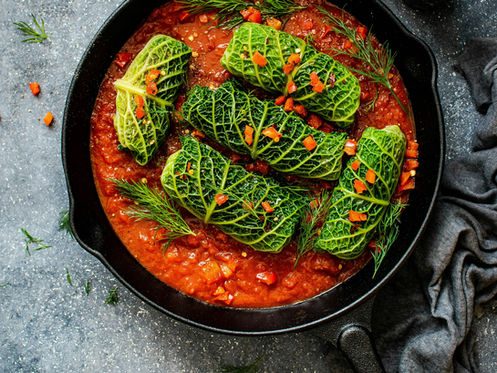 Baked Cabbage Rolls in the Oven