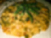 Risotto with Asparagus, Peppers and Bacon