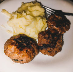 Fashir minced Schnitzel