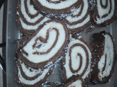 Chocolate Coconut Roll