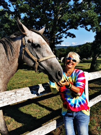 Helena with her horse