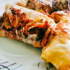 Cannelloni Bolognese with Béchamel Lena