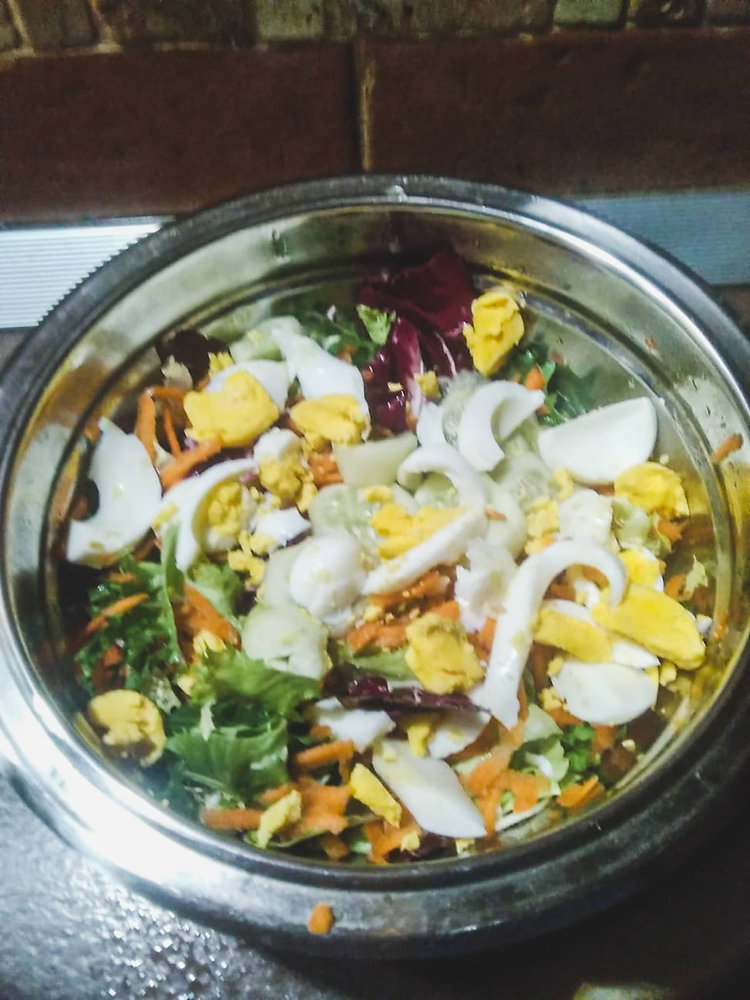 Mixed Salad with Eggs