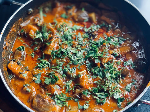 Beef Goulash Stew in Hungarian Way