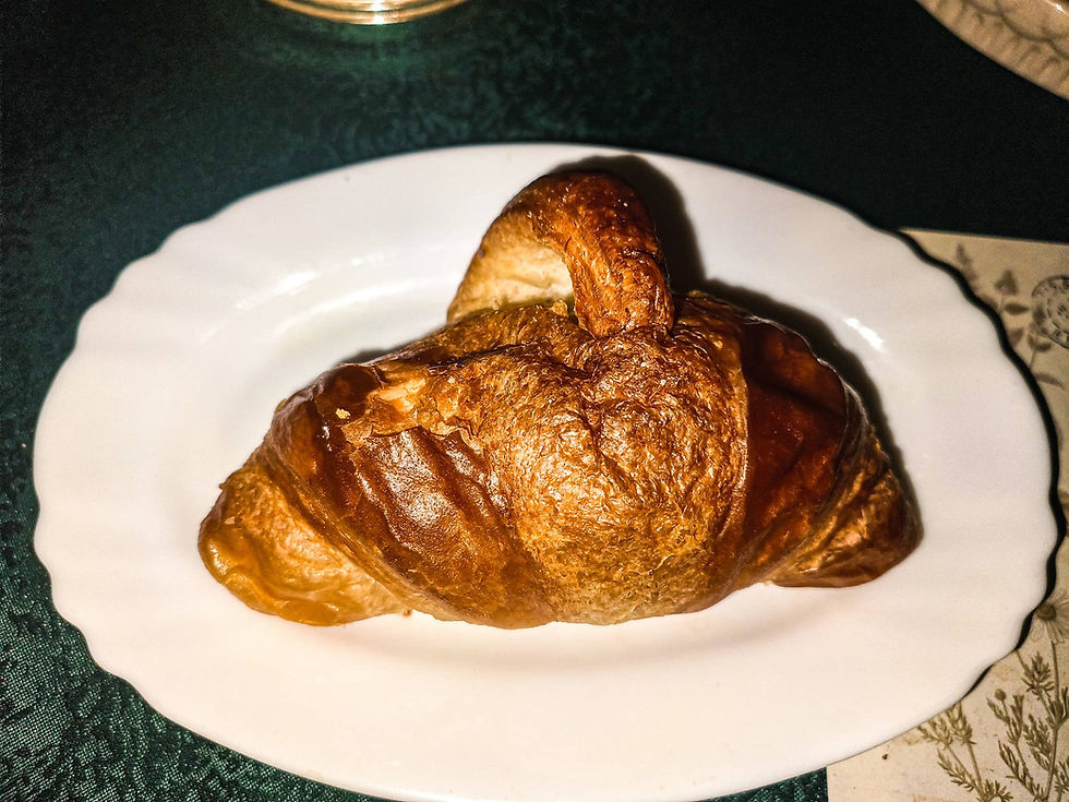Croissants with Ham and Cheese