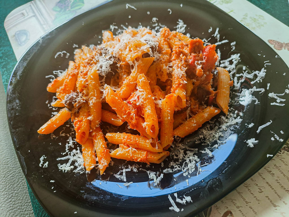 Sicilian Pasta Tuna in Tomato Sauce