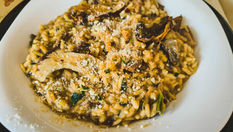 Risotto with Porcini and Leeks
