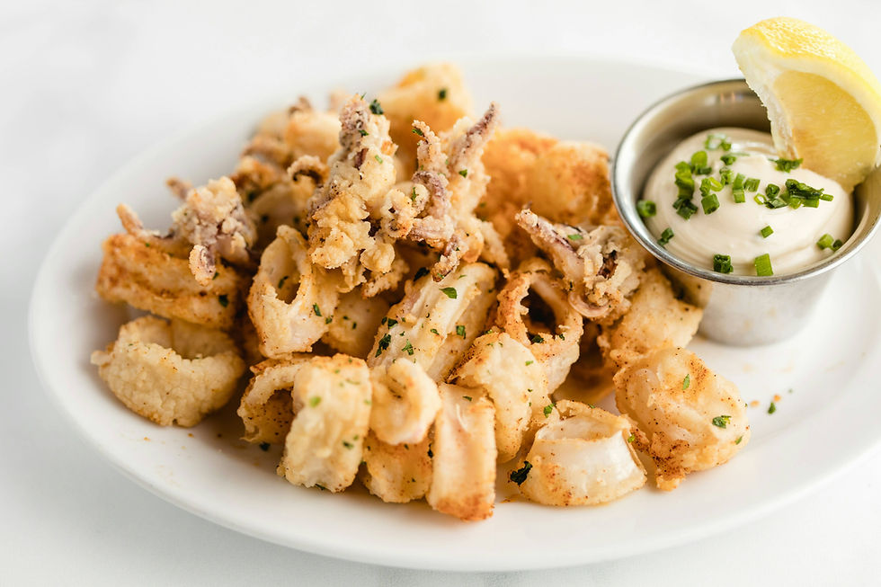 Fried Squid Simple Way