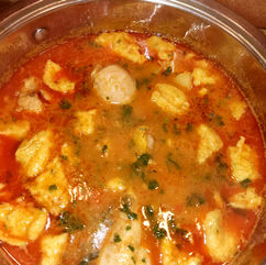 Original Hungarian Paprikash Stew as from restaurants