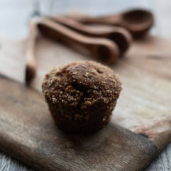 Chocolate Muffins with Coconut Filling Lena