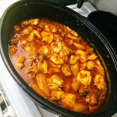 Original recipe from Vojvodina-Serbian Paprikash with Chicken Legs