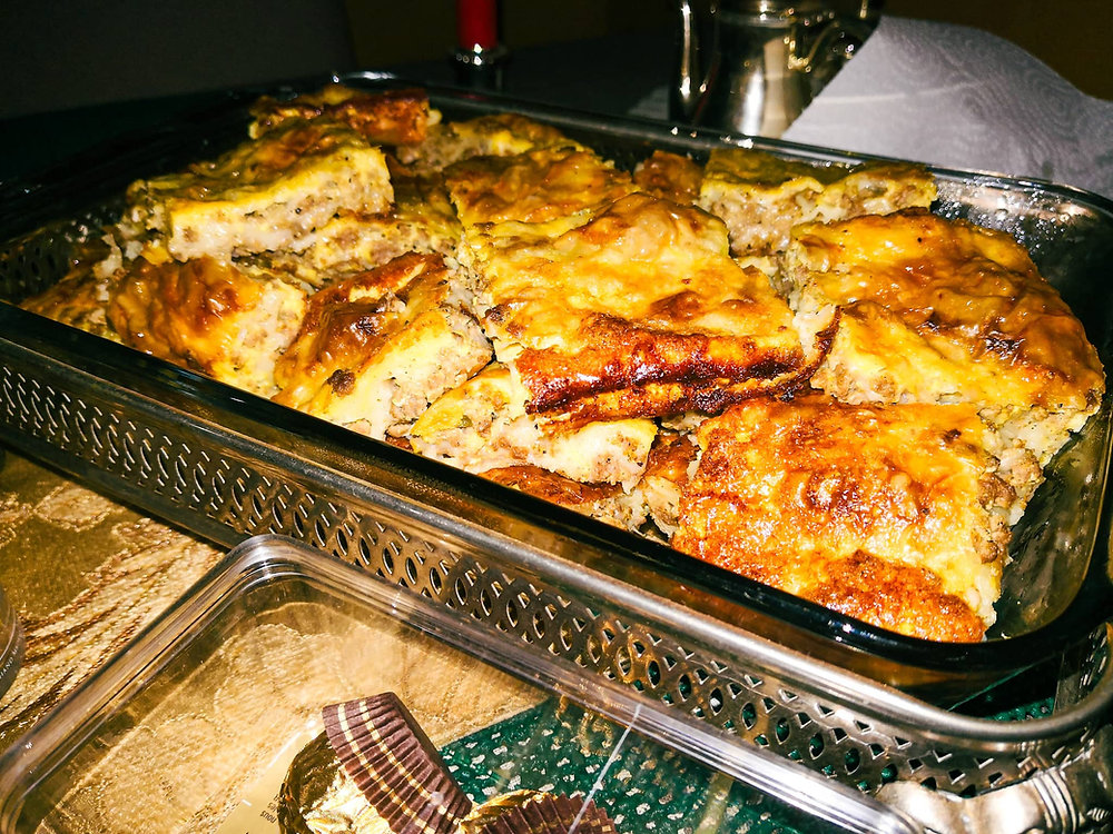Pie with Potatoes and Meat