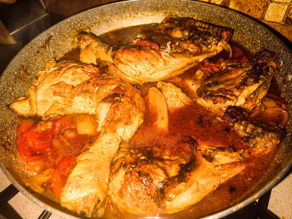 Satarash with Chicken meat