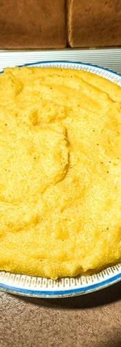 Polenta-in-white-plate