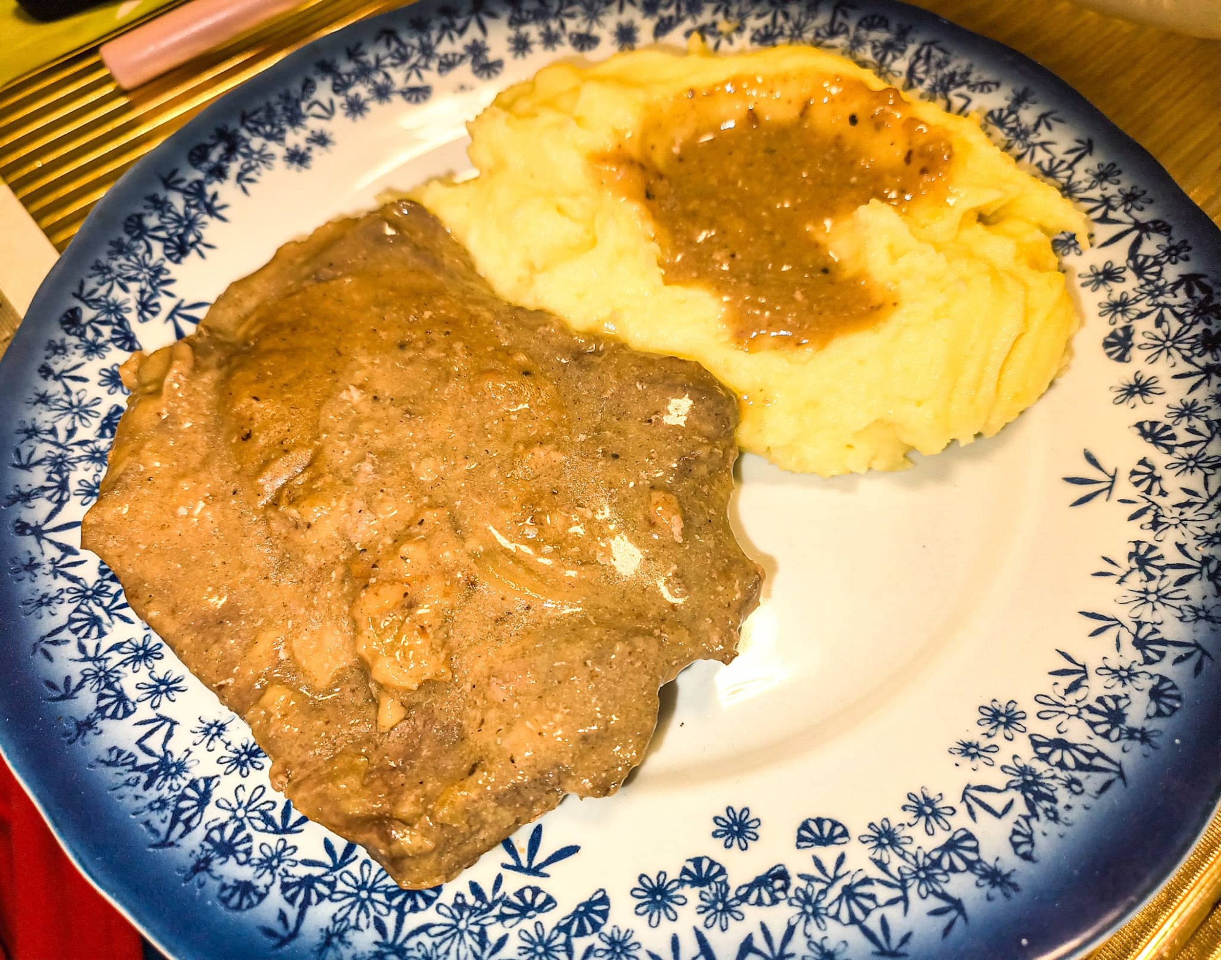 Pork Livers in Sauce with Puree-my way