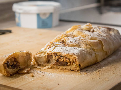 Strudel with Apple Italian Way Lena