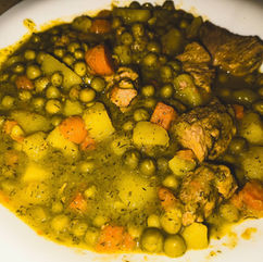 Peas-with-Veal-meat