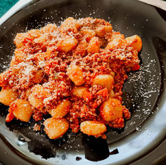 Gnocchi with Bolognese Sauce