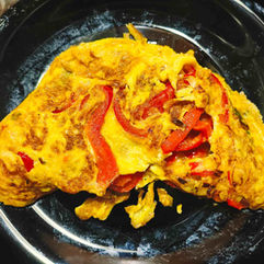 Omelet Panzerotti for 10 minutes