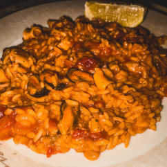 Squid-and-Mussels-Risotto-in-Tomato-sauce